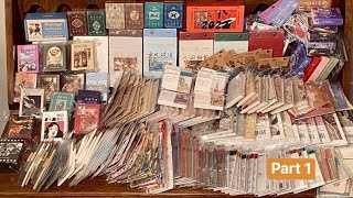 ASMR  Vintage Stationery HAUL 6 Part 1 [upl. by Wolf]