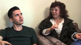 Purity Ring interview  Megan James and Corin Roddick part 4 [upl. by Siravart]