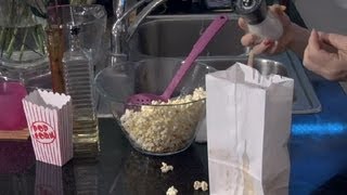 How to Get Salt to Stick to Popcorn  Popcorn Recipes [upl. by Nov]