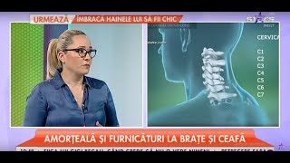 Spondiloza cervicală  simptome cauze şi tratament [upl. by Aneehta75]