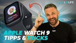 Die 8 BESTEN Apple Watch 9 Tipps und Tricks [upl. by Reerg]