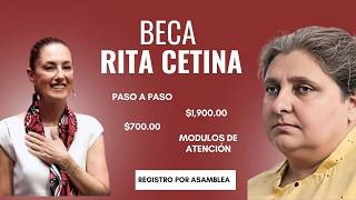 Beca Rita Cetina  INFORMACIÓN OFICIAL [upl. by Gracia]