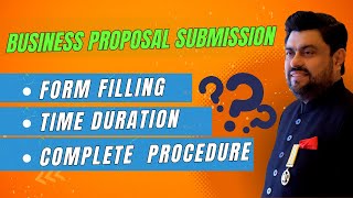 How to submit business proposal at Governor house  Form filling  Rozgar scheme updates [upl. by Okubo]