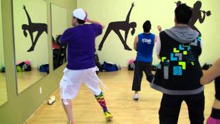 Stand By Me  Prince Royce  Bachata Dance Fitness Class w Bradley  Crazy Sock TV [upl. by Refeinnej]