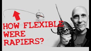 How FLEXIBLE are Real Antique RAPIERS From Renaissance to Industrial Revolution [upl. by Drofhsa]