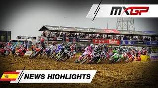 News Highlights  MXGP of Spain 2024 MXGP Motocross [upl. by Enylorac]