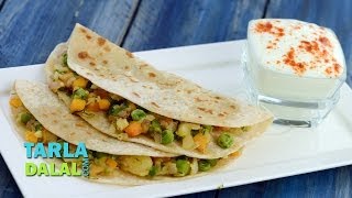 Mixed Vegetable Paratha by Tarla Dalal [upl. by Lilias]