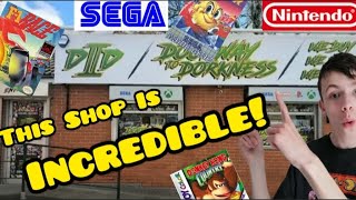 Doorway To Dorkness Doncaster Retro Gaming Shop retro nintendo sega thundercat boxed gamecube [upl. by Sochor]