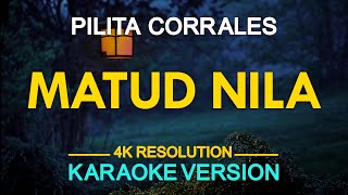 Matud Nila Karaoke  Pilita Corrales [upl. by Ninehc]