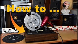 How to disassemble the turntable main plate from the cone attachment [upl. by Giliane]