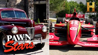 Pawn Stars Do America Sleek 41 Ford Coupe Deluxe amp Ferocious IndyCar S2 [upl. by Niwrek93]