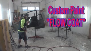 How To Get A Show Car Paint Job  FLOW COAT For CLEARCOAT [upl. by Leann]