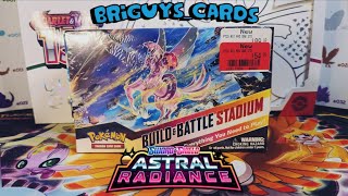 Pokemon Astral Radiance  Build amp Battle Stadium Unboxing Pokémon Card Pack Opening [upl. by Cerys]