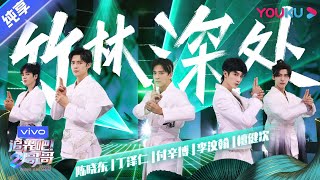 第二次公演舞台纯享：《竹林深处》陈晓东丁泽仁付辛博李汶翰檀健次  追光吧！哥哥 Shine Super Brothers  2020偶像竞技节目  优酷 YOUKU [upl. by Uhej780]