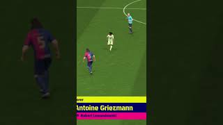 Griezmann powerful volleyronaldoefootballfootballgamingbarcelonamessiyamalrafinhambappe [upl. by Aihsenek886]