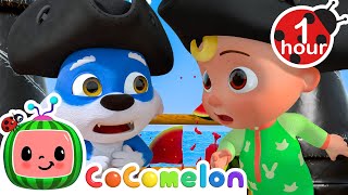 Pirate Ship DISASTER ⚓ CoComelon JJs Animal Time Nursery Rhymes and Kids Songs  After School Club [upl. by Cannon209]