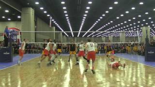 2016 NCVF Nationals Semifinals  Virginia Tech A vs UWOshkosh A [upl. by Moitoso]