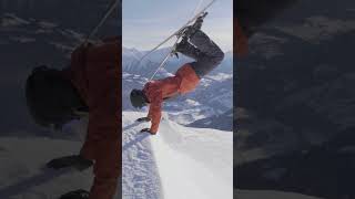 Levels of Handplants on Skis  shorts [upl. by Ahtar]