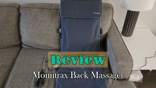 Mountrax Back Massager Review  See Before You Buy [upl. by Norrat]