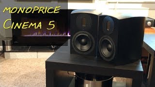 Z Review  Monoprice Cinema 5 Its a speaker Yep [upl. by Dorran522]