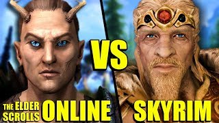 5 Things Elder Scrolls Online Did Better Than Skyrim [upl. by Zat898]