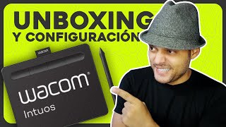 UNBOXING y CONFIGURACIÓN wacom intuos TABLETA GRÁFICA  ArtiMaña [upl. by Zitvaa]