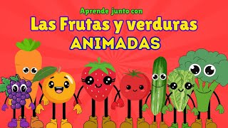 ¡Explora el Mundo de Frutas y Verduras Animadas 🍎🎨 ¡Aprende Jugando y Diviértete [upl. by Yrekcaz194]