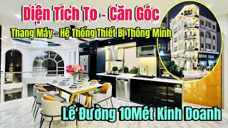 BÁN NHÀ QUẬN GÒ VẤP  5x14 Đúc 1Lửng 4Lầu  Có Thang Máy Góc 2MT Kinh Doanh Phòng Thư Giản Karaoke🌷 [upl. by Ferdinana]