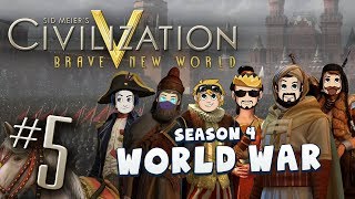 Civ 5 World War  Part 5 Helter Skelter [upl. by Mcadams]