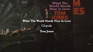 Tom Jones  What The World Needs Now Is Love  Lyrics English  Tradução PTBR [upl. by Anotyal]