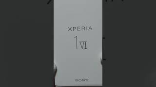 SONY Xperia1ⅥSIMフリー版を開封するだけ [upl. by Libbie]