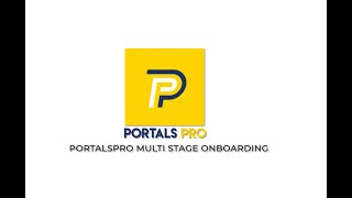 PortalsPro Multi Stage Onboarding [upl. by Hole]