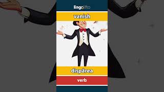 🇬🇧🇷🇴 vanish  dispărea  vocabulary builder  learn English  să învățăm engleza [upl. by Yessac725]