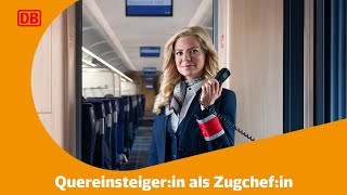 Quereinsteigerin als Zugchefin bei der Deutschen Bahn [upl. by Hessler]