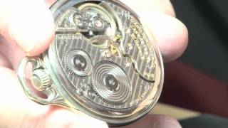 Hamilton Model 992 Railroad Pocket Watch by The Pocket Watch Guy [upl. by Hasseman]