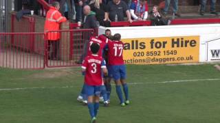 Highlights Dagenham and Redbridge 2  1 Forest Green Rovers [upl. by Virendra643]