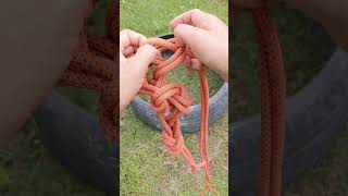 Rope Chain Coiling Knot Rope Tips Absolutely Beautiful [upl. by Yras]