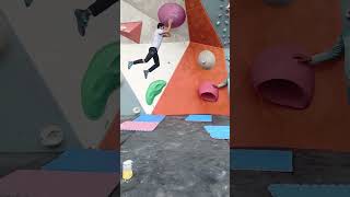 Wall climbing bouldering wall climbinglover rockclimbingwall bouldering wallclimbing [upl. by Solraced]