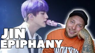 OH WOW JIN SO BEAUTIFUL BTS JINEPIPHANY live performance REACTION [upl. by Holey260]