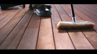 How to oil a deck [upl. by Gradeigh]