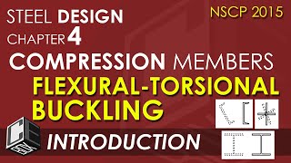 Steel Design Chapter 4 FlexuralTorsional Buckling Introduction PH [upl. by Montagu]