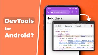 DevTools for Android 🤔 Setting up Chrome Remote Debugging [upl. by Munson]