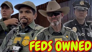 10 FEDERAL AGENTS OWNED BY VETERAN AT THE BORDER [upl. by Britton]