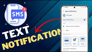 How To Change Samsung Galaxy S24 Text Notification Sound [upl. by Yrolam]