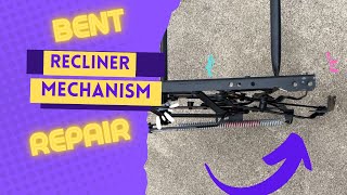 How to Repair a Bent Recliner Mechanism [upl. by Brass]