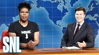 Weekend Update Leslie Jones on Alabamas Abortion Ban  SNL [upl. by Tedd159]