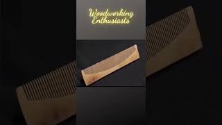 Unveiling the Beauty of a Rare Boxwood Comb Crafted from a 100yearold Tree Plank [upl. by Noelyn380]