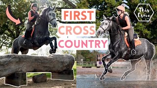 Cross Country for the First Time with my New Horse AD  This Esme [upl. by Ongineb]