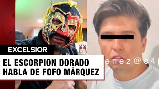 quotNo importa a qué te dediquesquot El Escorpión Dorado reacciona a la detención de Fofo Márquez [upl. by Gapin595]