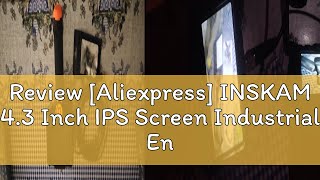 Review Aliexpress INSKAM 43 Inch IPS Screen Industrial Endoscope Camera HD1080P Single Lens Pipe [upl. by Nennahs55]